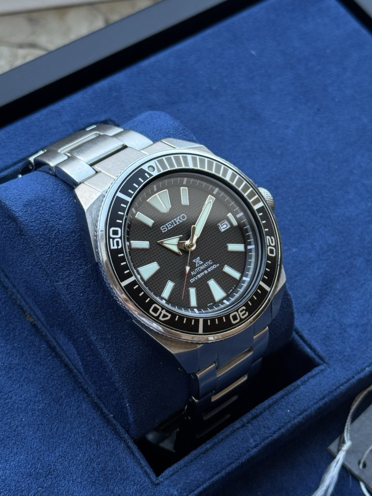 Seiko Prospex Diver Samurai 44mm Full set – Ref. SRPB51K1
