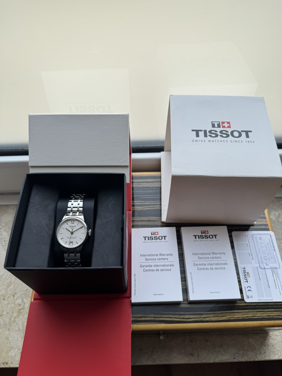 Tissot Chemin des Tourelles Powermatic 80 lasies watch 