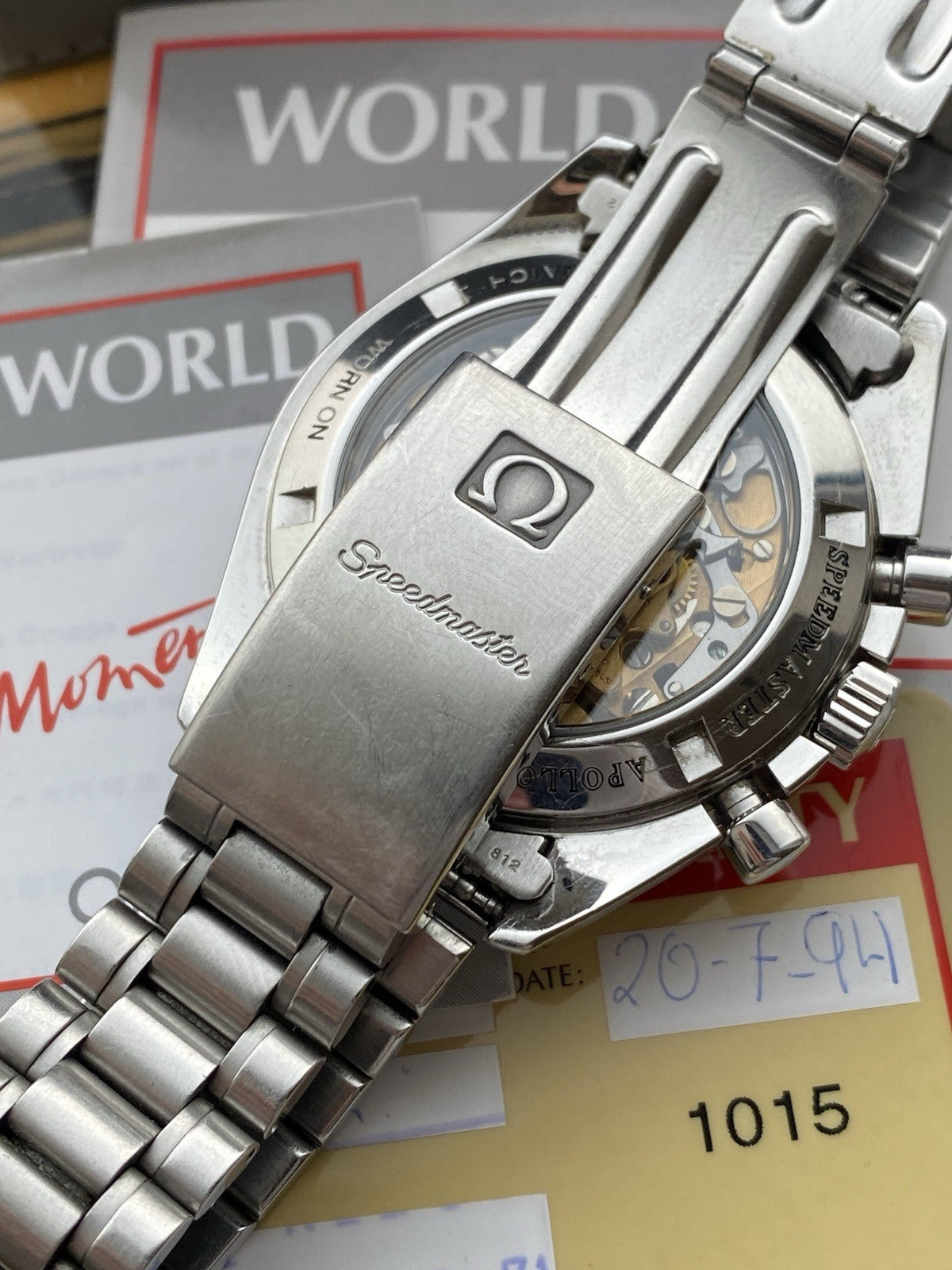 Omega Speedmaster Professional Apollo XI Automatic Chronograph Full Set