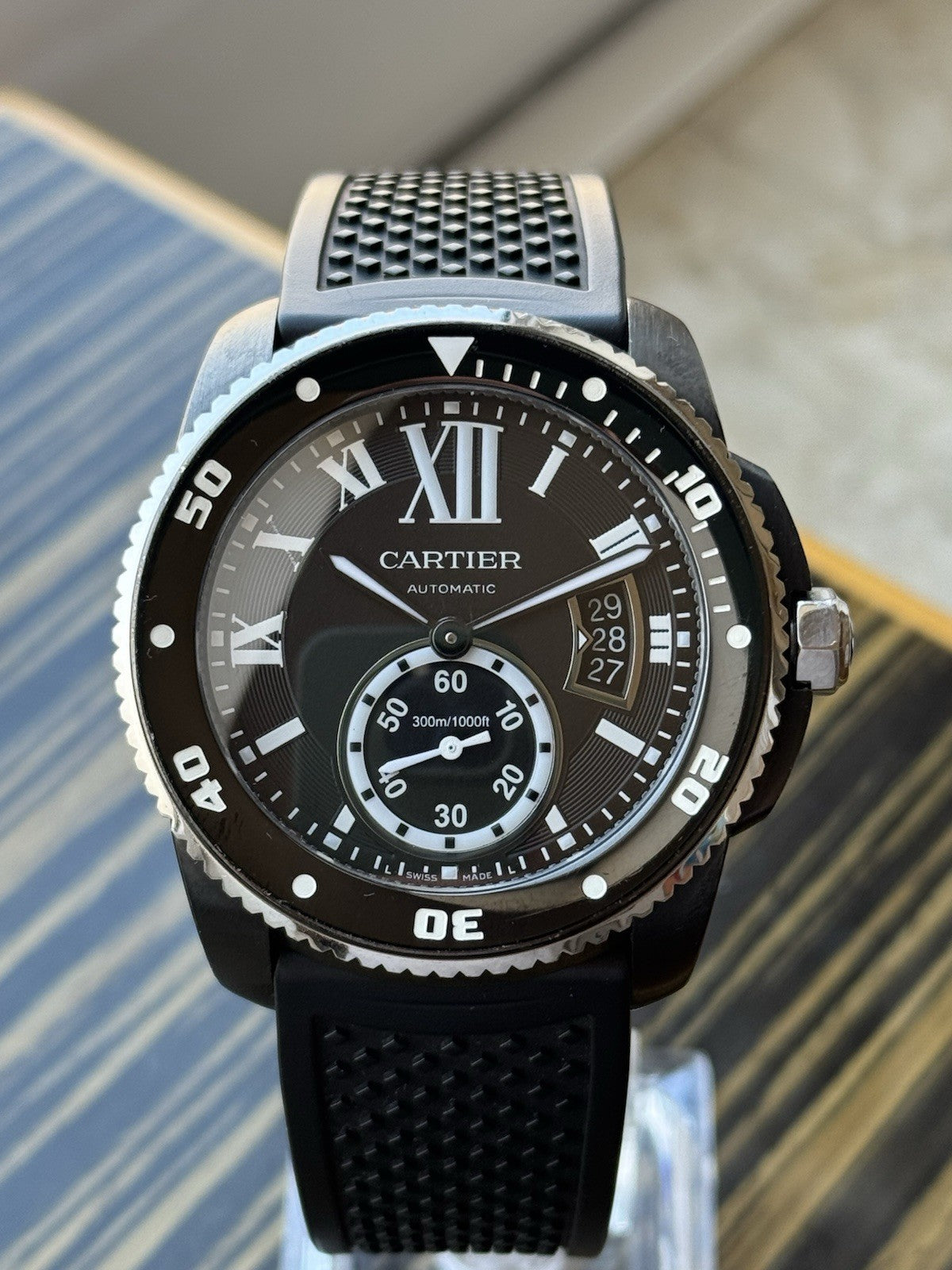 Cartier Calibre de Cartier Diver Automatic – Ref. 3729 – 100% Original