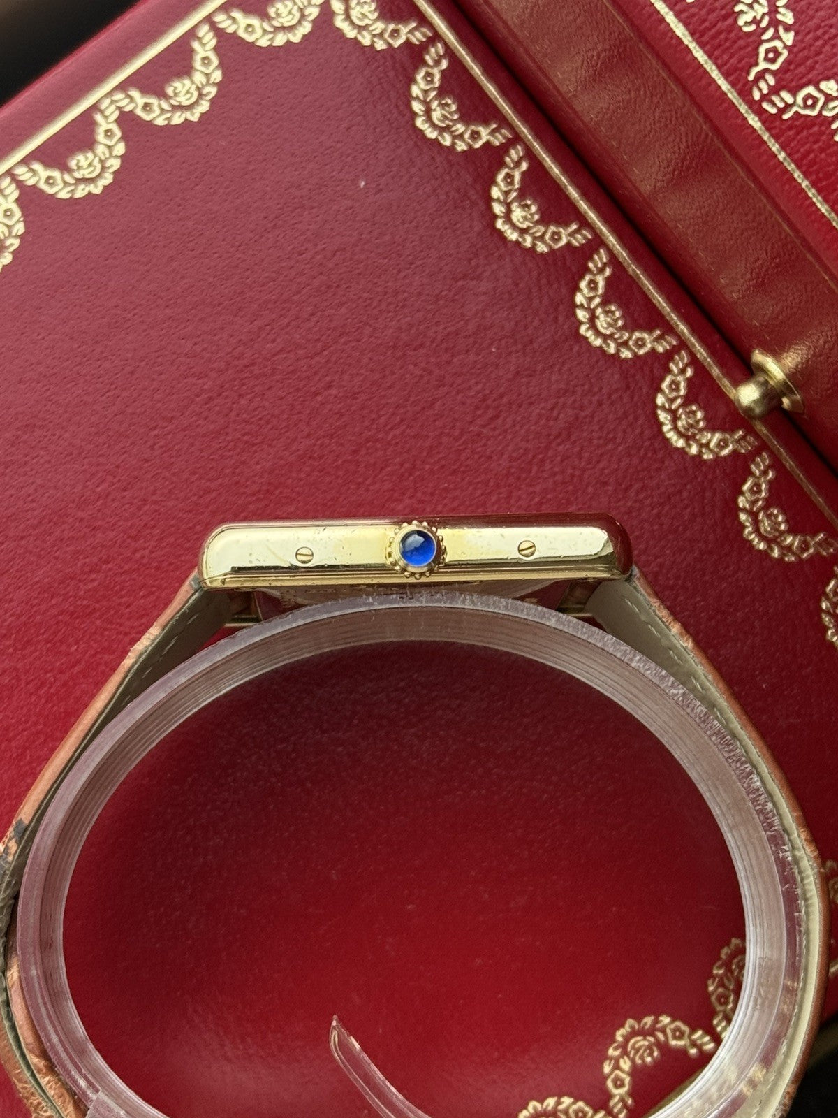 Must de Cartier Tank Quartz Big-Size Watch Ref 2413