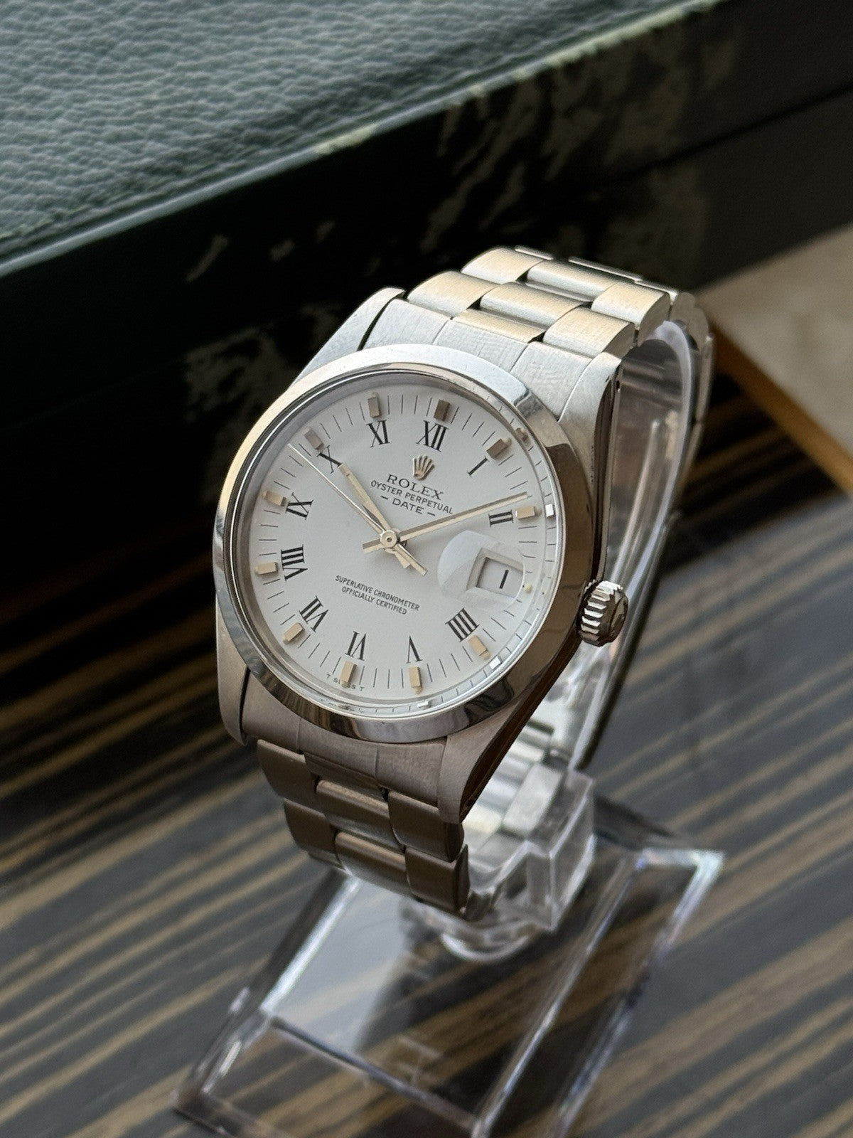 Rolex Date 34mm Automatic Vintage Watch Ref 15000