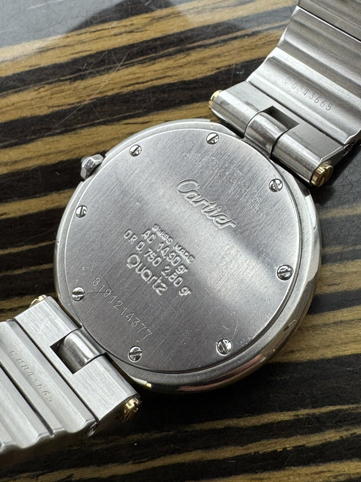 Cartier Santos Ronde Ref. 8191 Quartz Watch