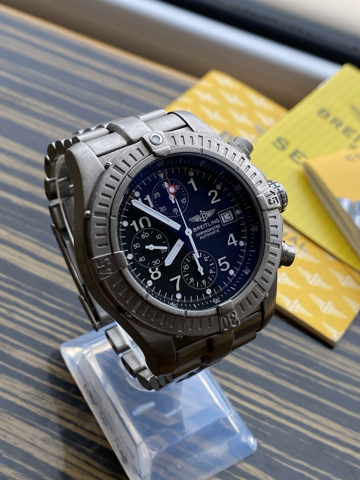 Breitling Avenger Titanium Automatic Chronograph Full Set