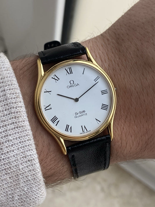Vintage Omega De Ville Quartz Watch