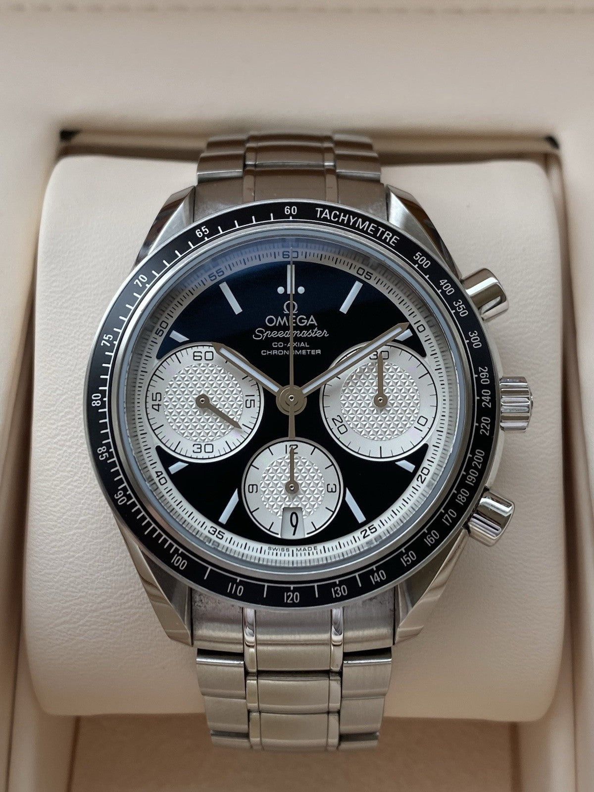 Omega Speedmaster Racing Automatic  Chronograph Full Set 40mm