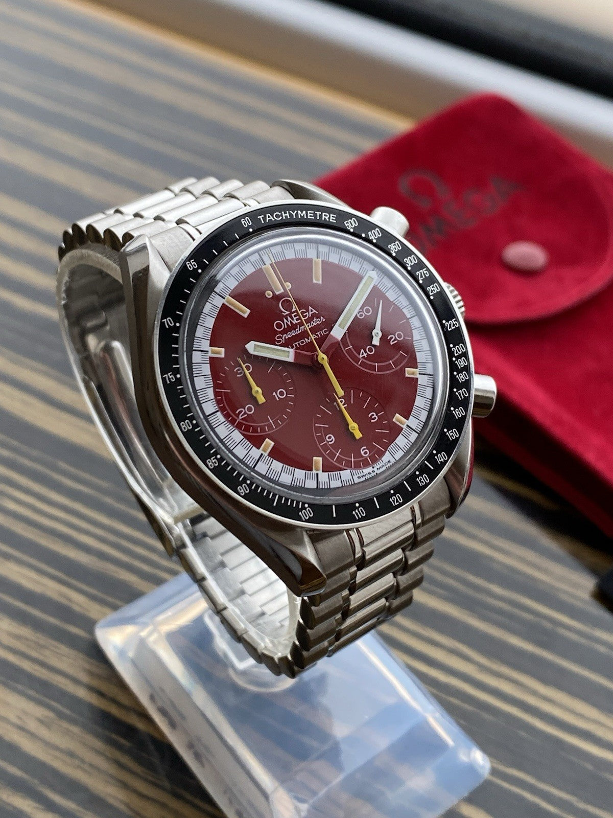 Omega Speedmaster Schumacher Reduced Automatic Chronograph