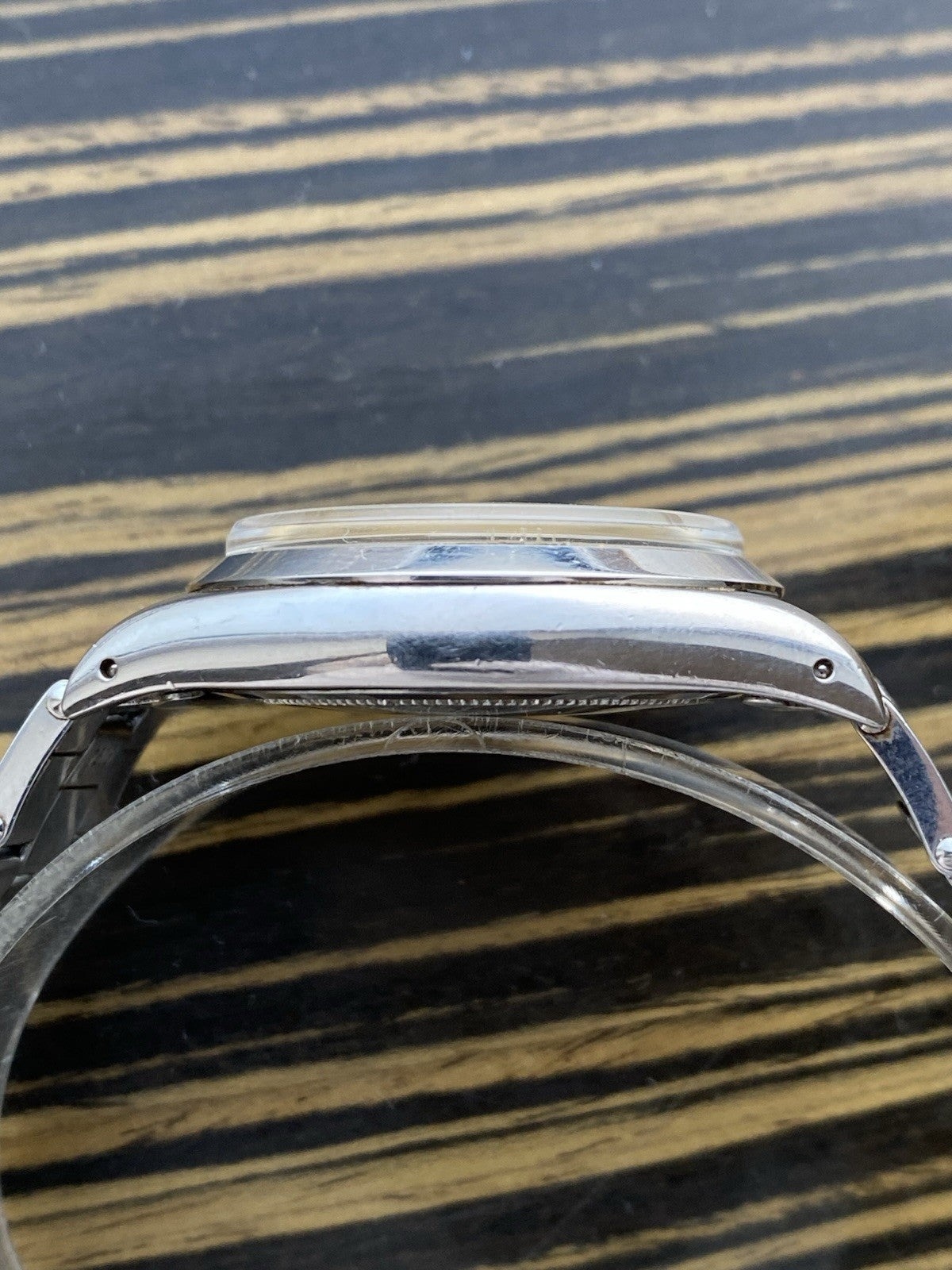 Rolex OysterDate Precision Vintage Tropical Dial Watch Ref 6694