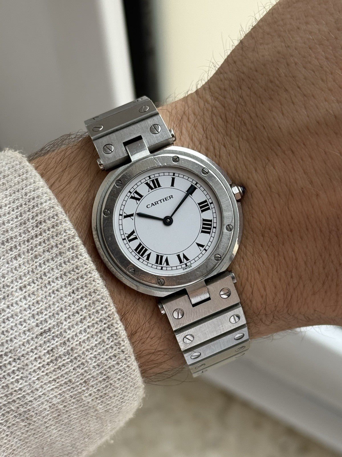 Cartier Santos Vendôme Ronde Quartz – Ref. 8192