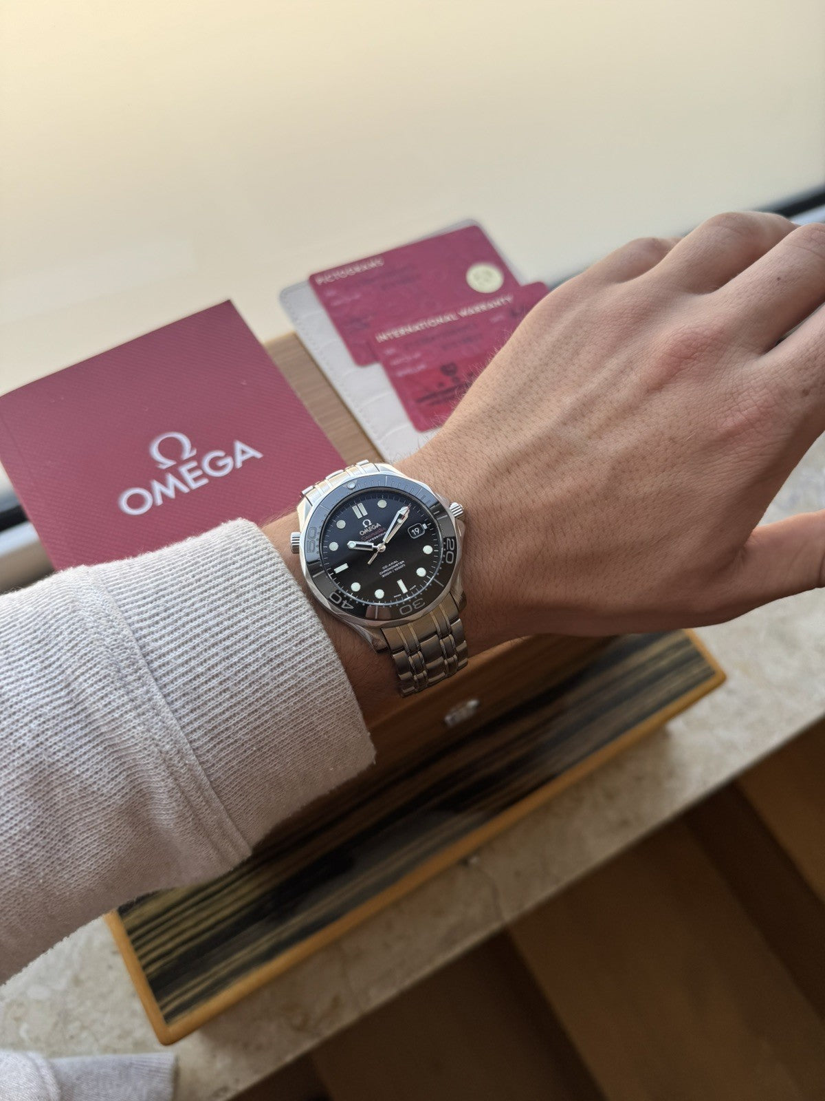 Omega Seamaster Professional  Co-Axial full set James Bond 41mm 