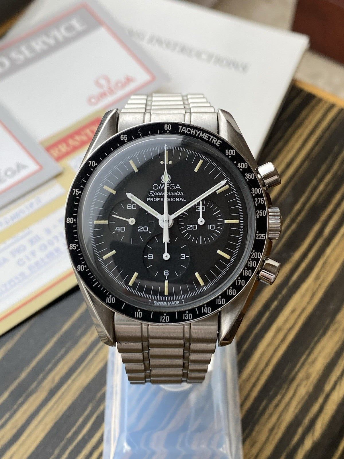 Omega Speedmaster Professional Apollo XI Automatic Chronograph Full Set