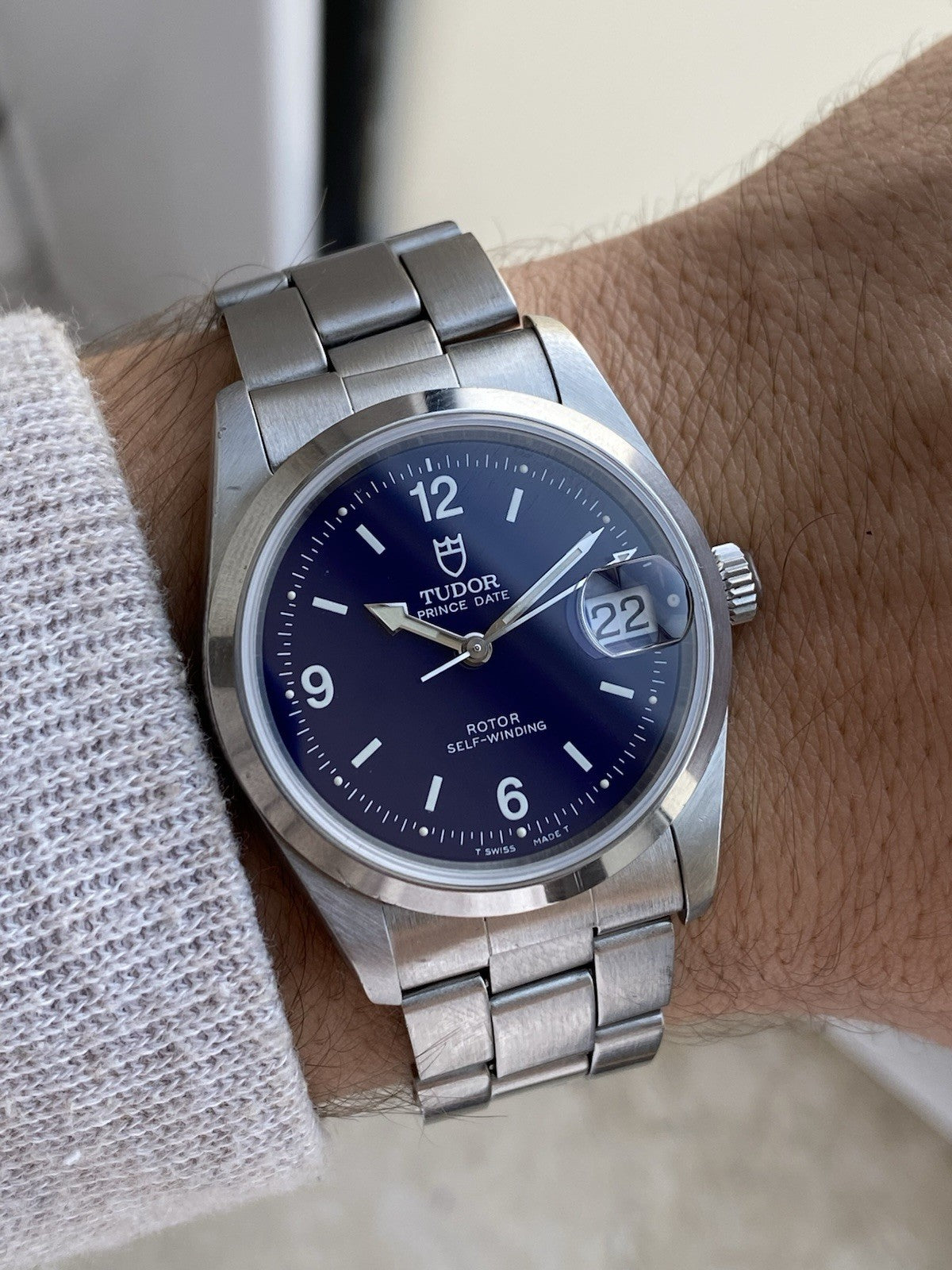 Tudor Prince Date Ranger Automatic 34mm Watch