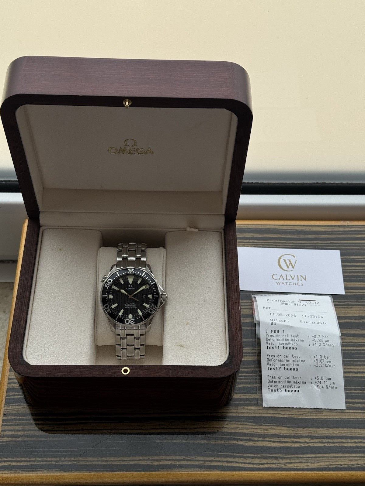 Omega Seamaster  Peter Blake 41mm Quartz Watch Serviced