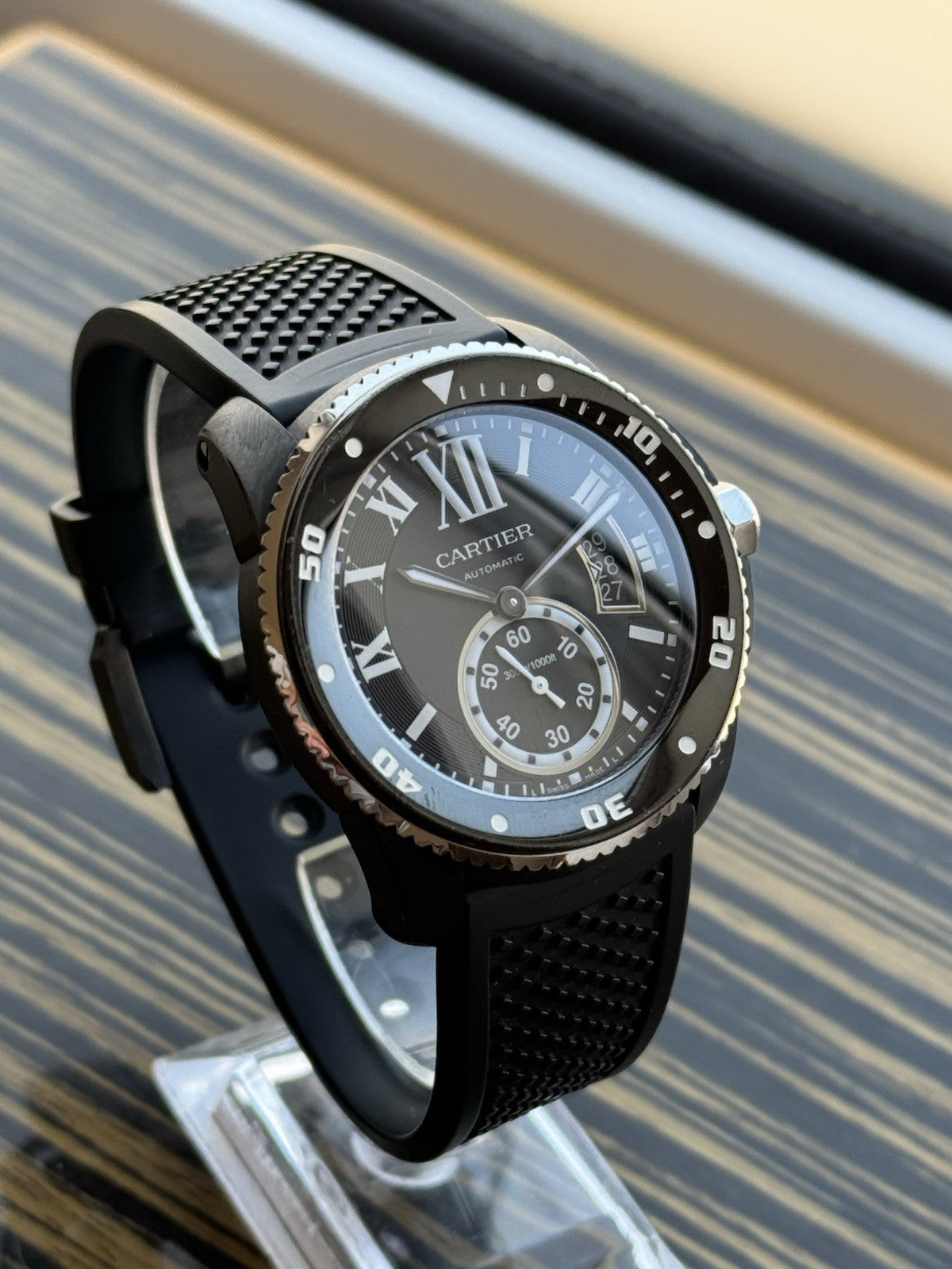 Cartier Calibre de Cartier Diver Automatic – Ref. 3729 – 100% Original