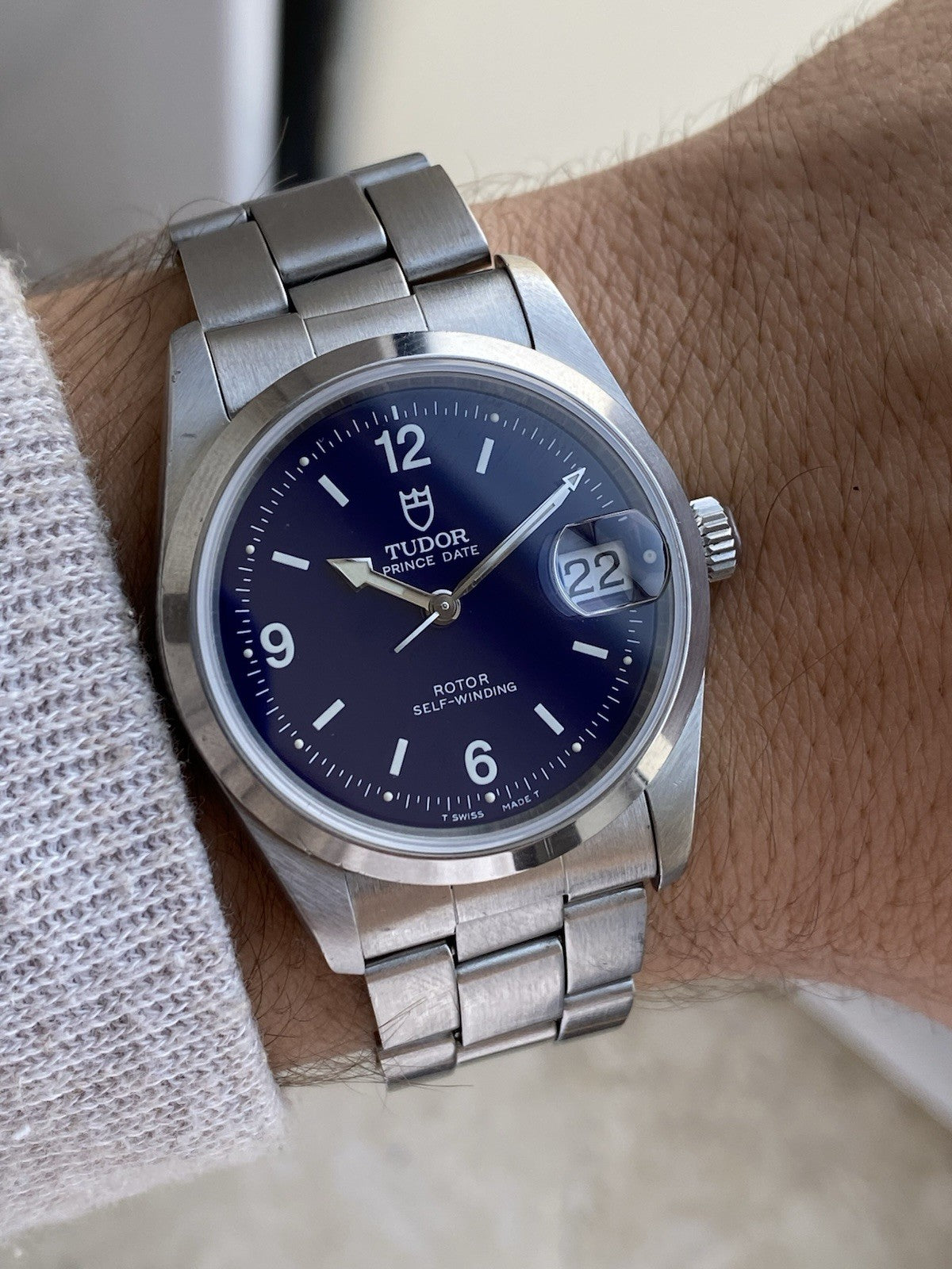 Tudor Prince Date Ranger Automatic 34mm Watch