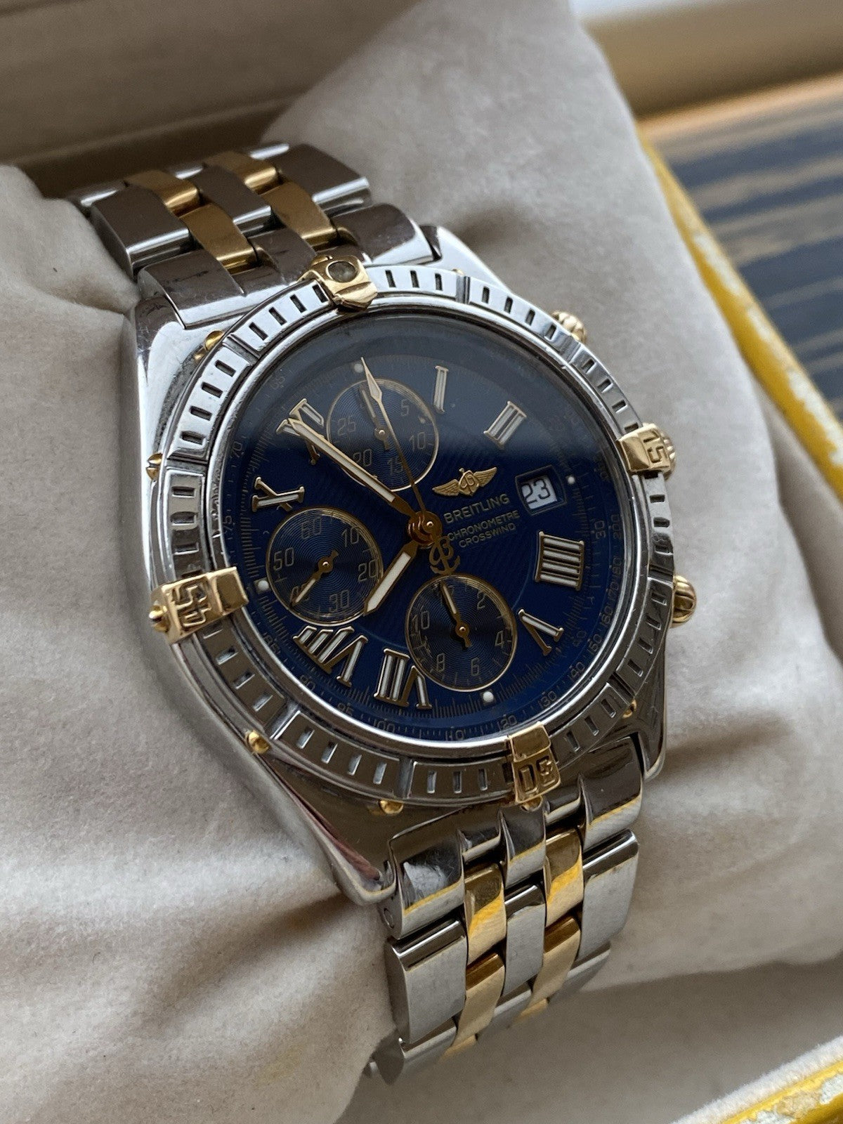 Breitling Crosswind 43mm  Automatic Chronograph Watch B13355