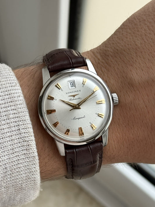 Longines Conquest Heritage Automatic 35mm Watch -  Crisp Condition