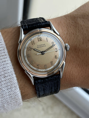 Reloj automático vintage Eterna Bumper