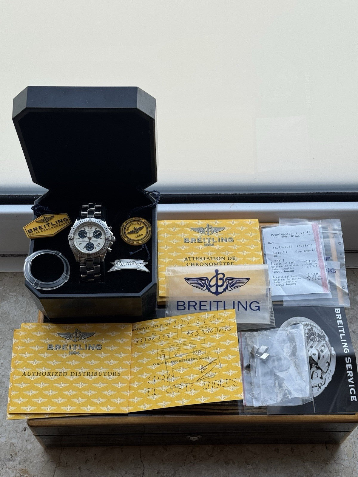 Breitling Colt Chronograph quartz 38mm – Ref. A53350