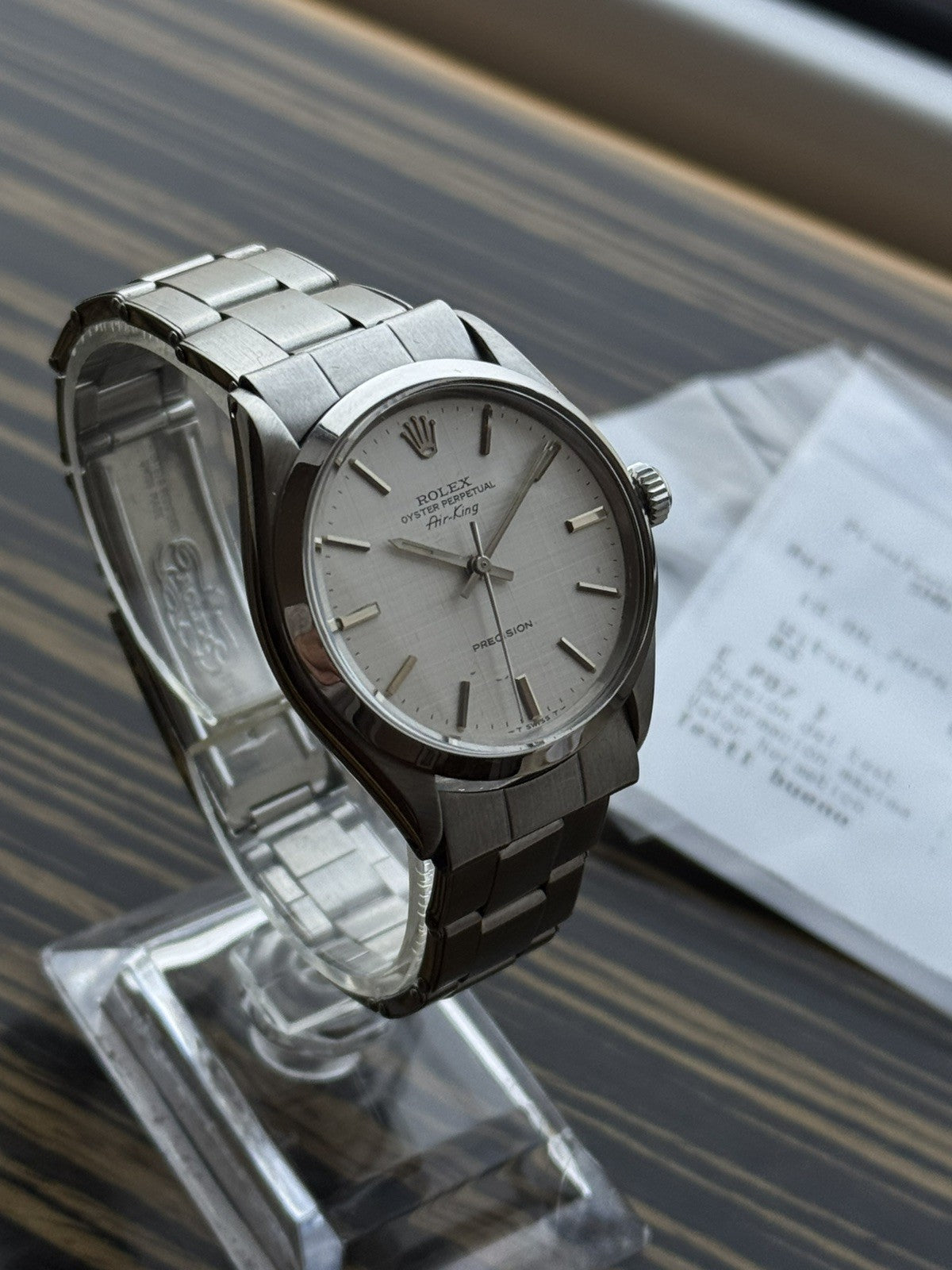 Rolex Air-King 34mm Automatic Vintage Watch Ref 5500