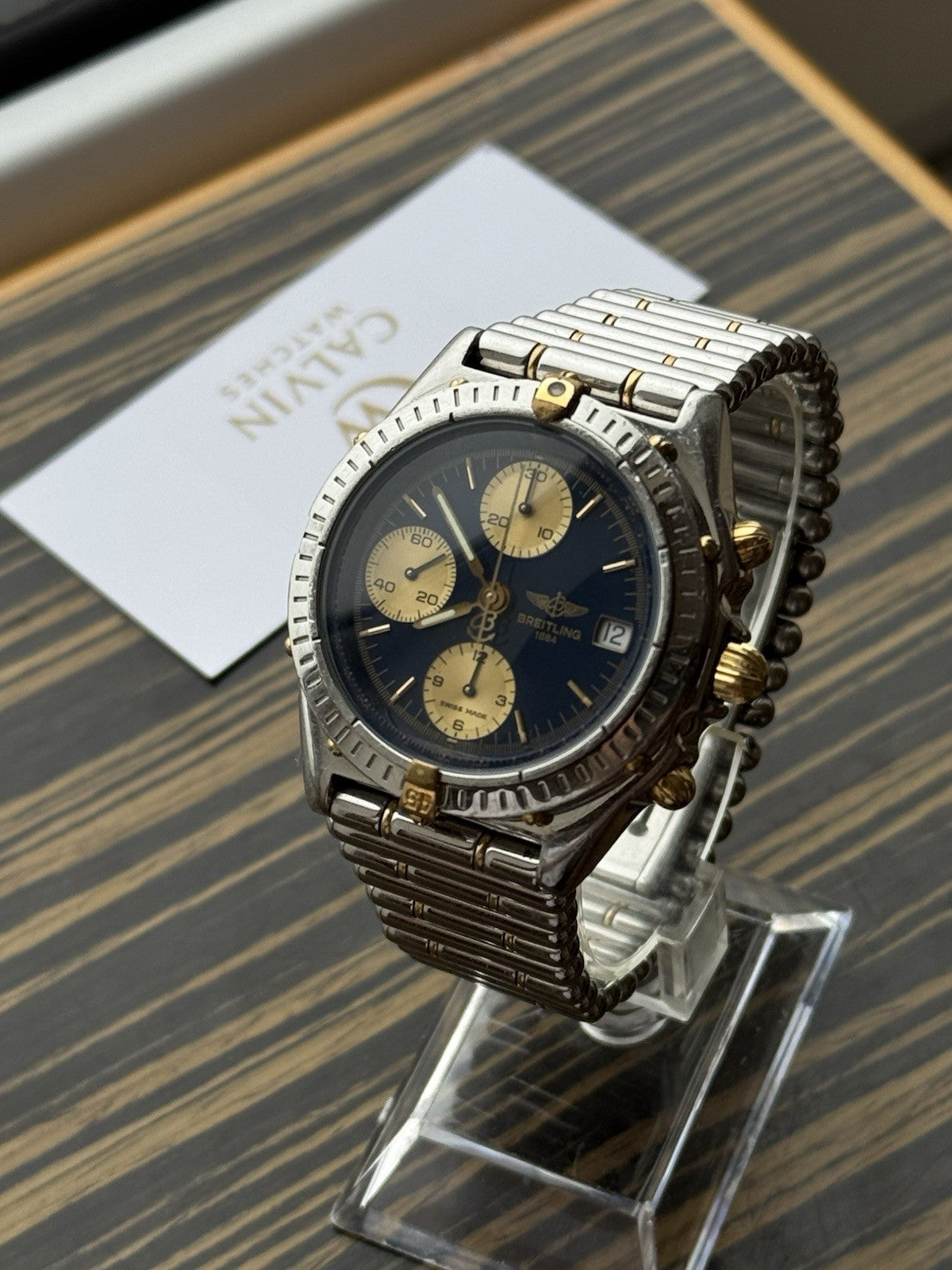 Breitling Chronomat Automatic Chronograph 39mm Blue Dial