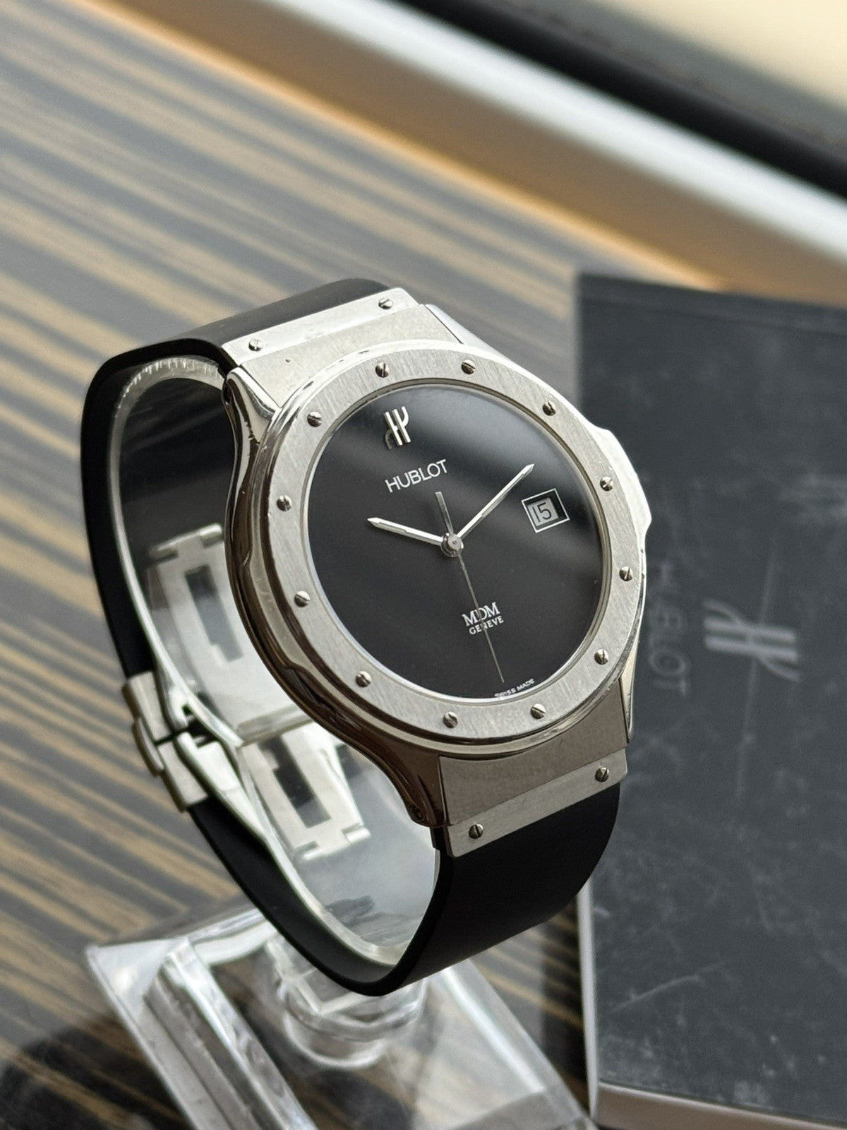 Hublot Classic MDM 39mm Quartz Watch Jumbo
