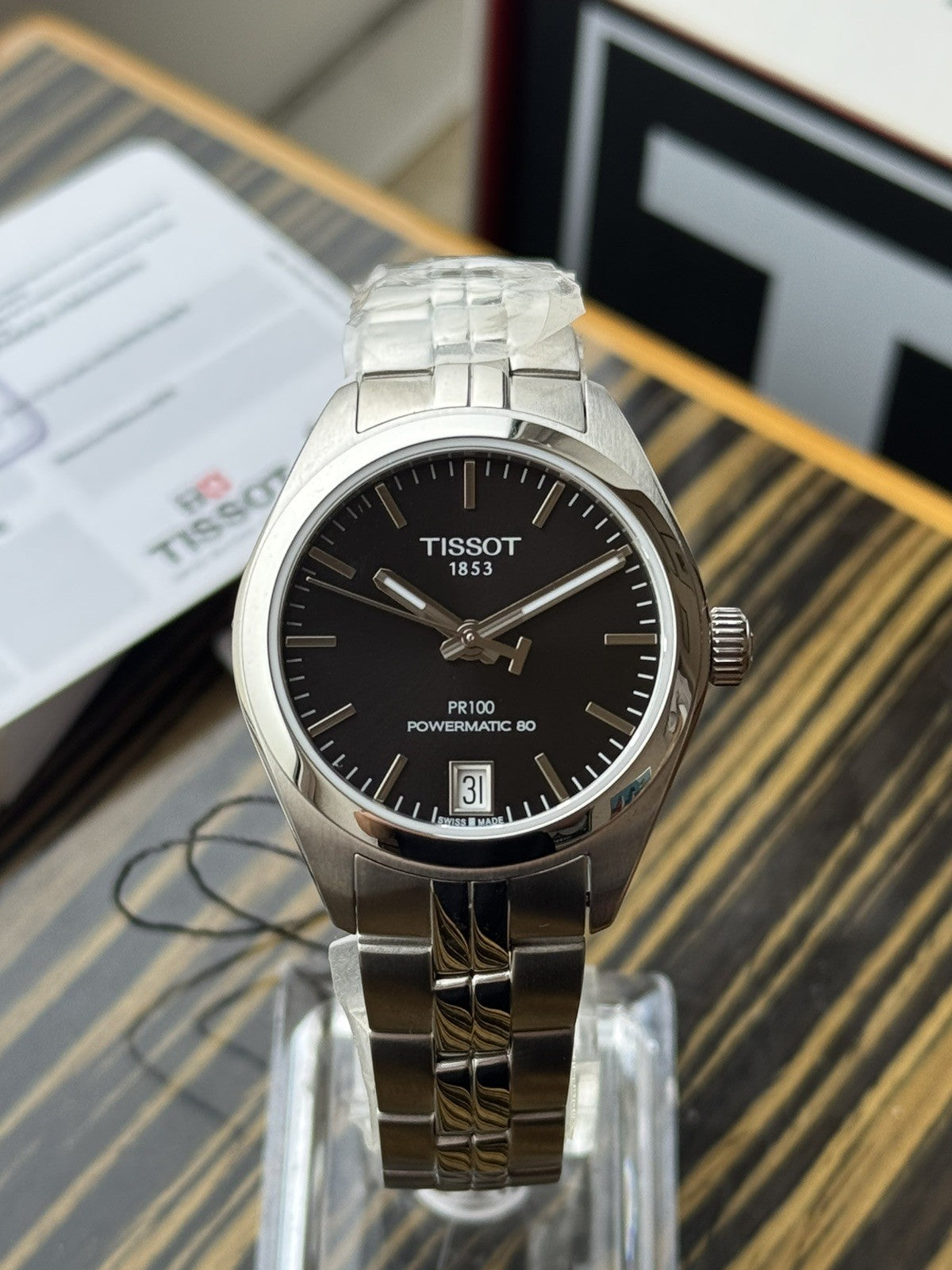 Tissot PR 100 Powermatic 80 Unisex – Brand New / Full Set