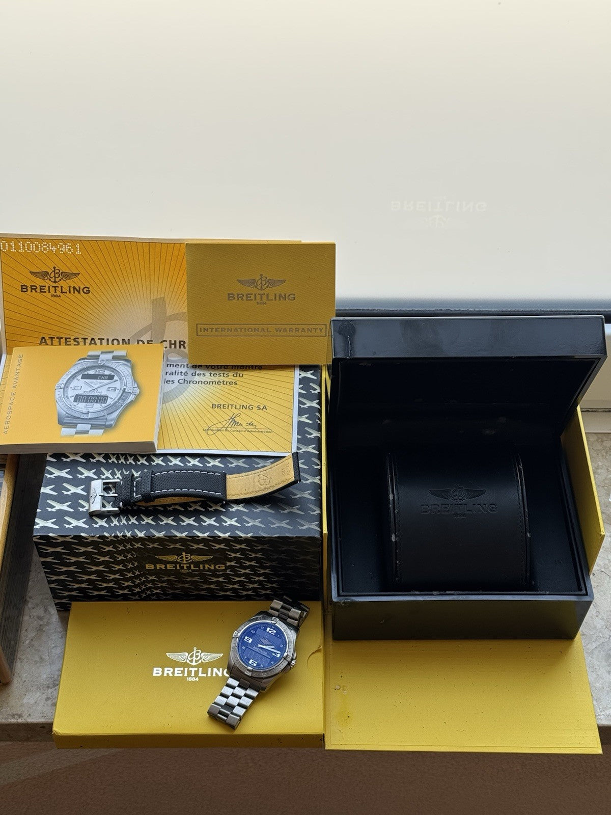 Breitling Aerospace Evo Titanium – Full Set