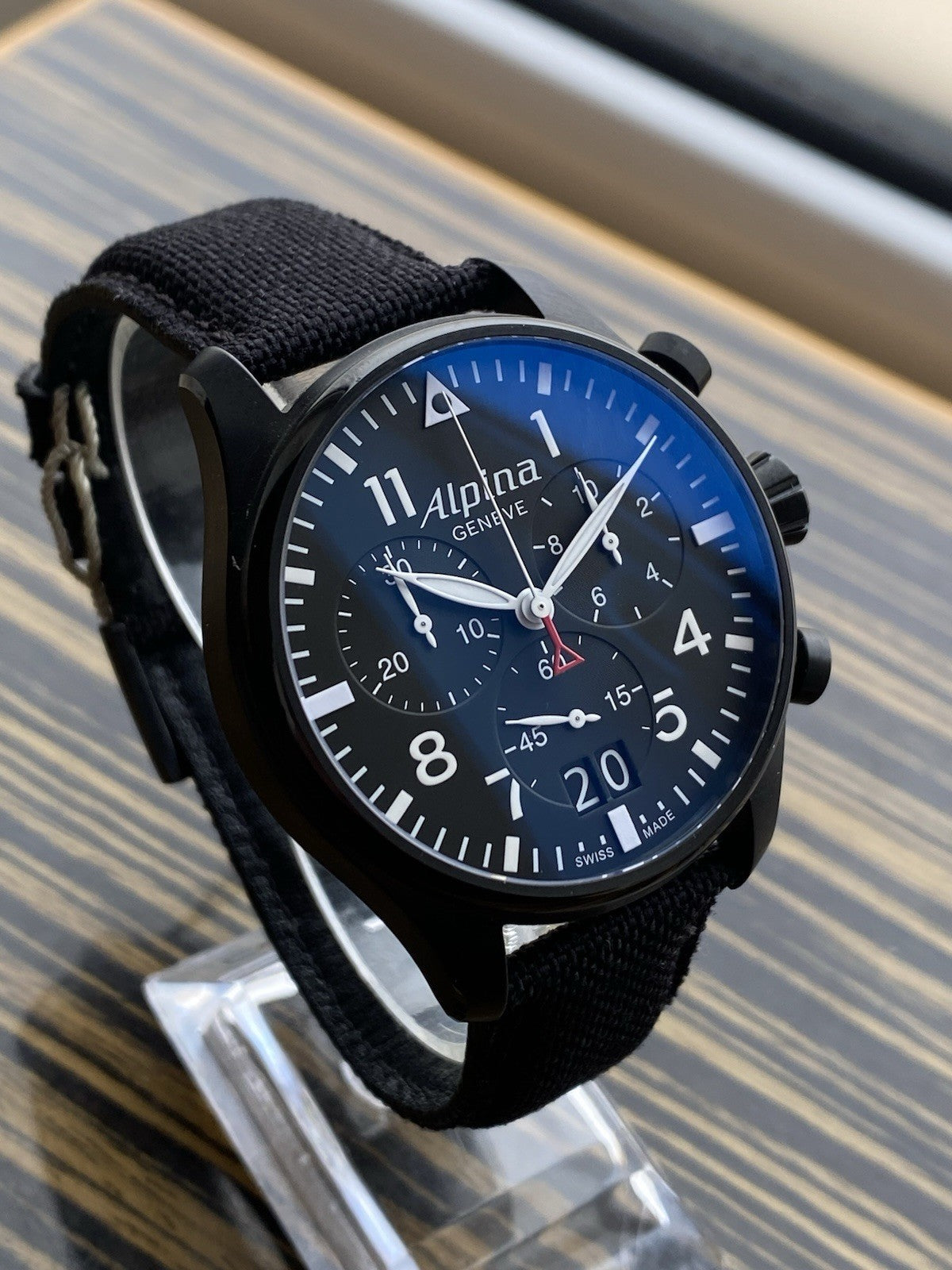 Alpina Startimer Pilot Chronograph Big Date – NOS