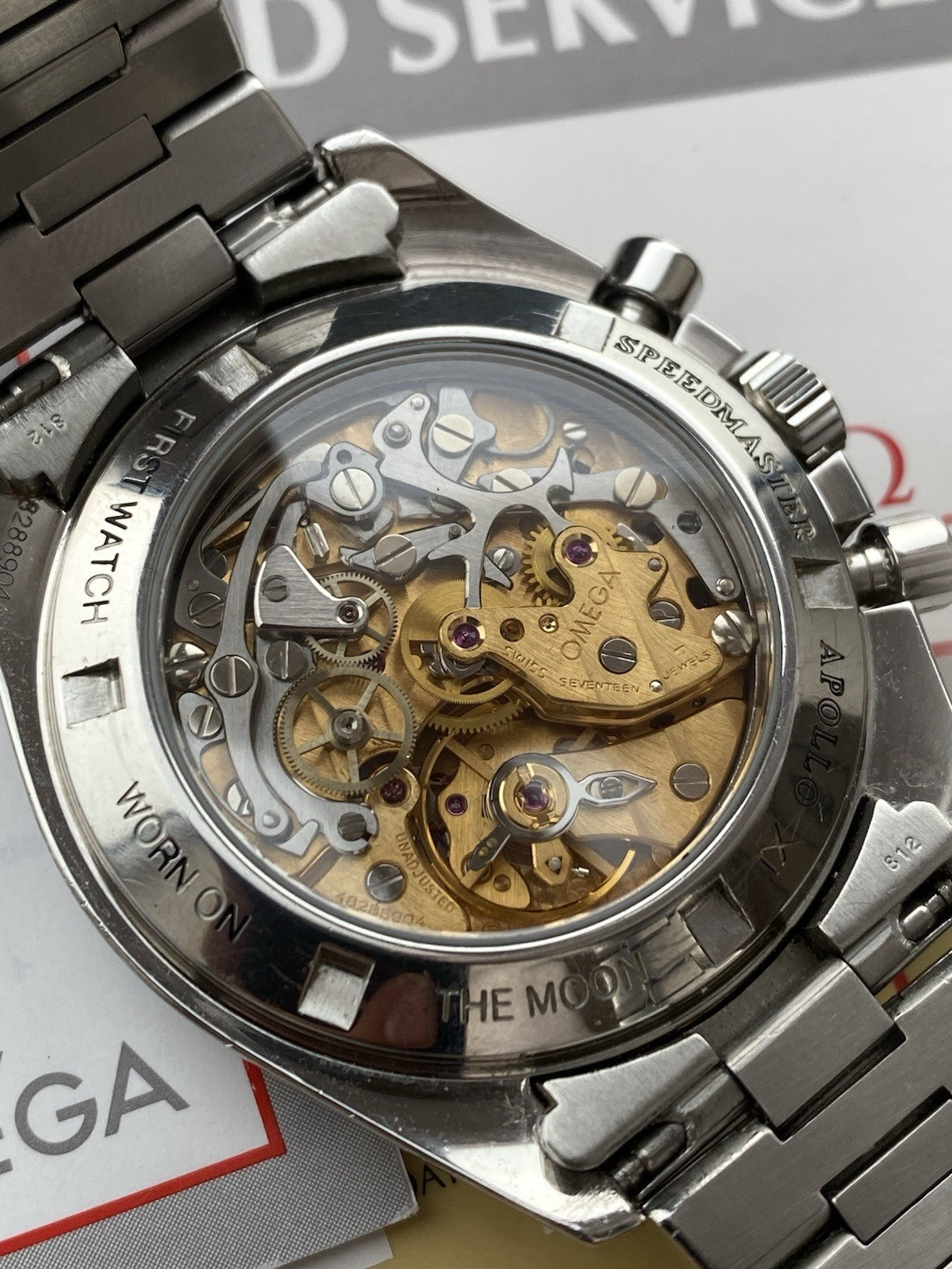 Omega Speedmaster Professional Apollo XI Automatic Chronograph Full Set