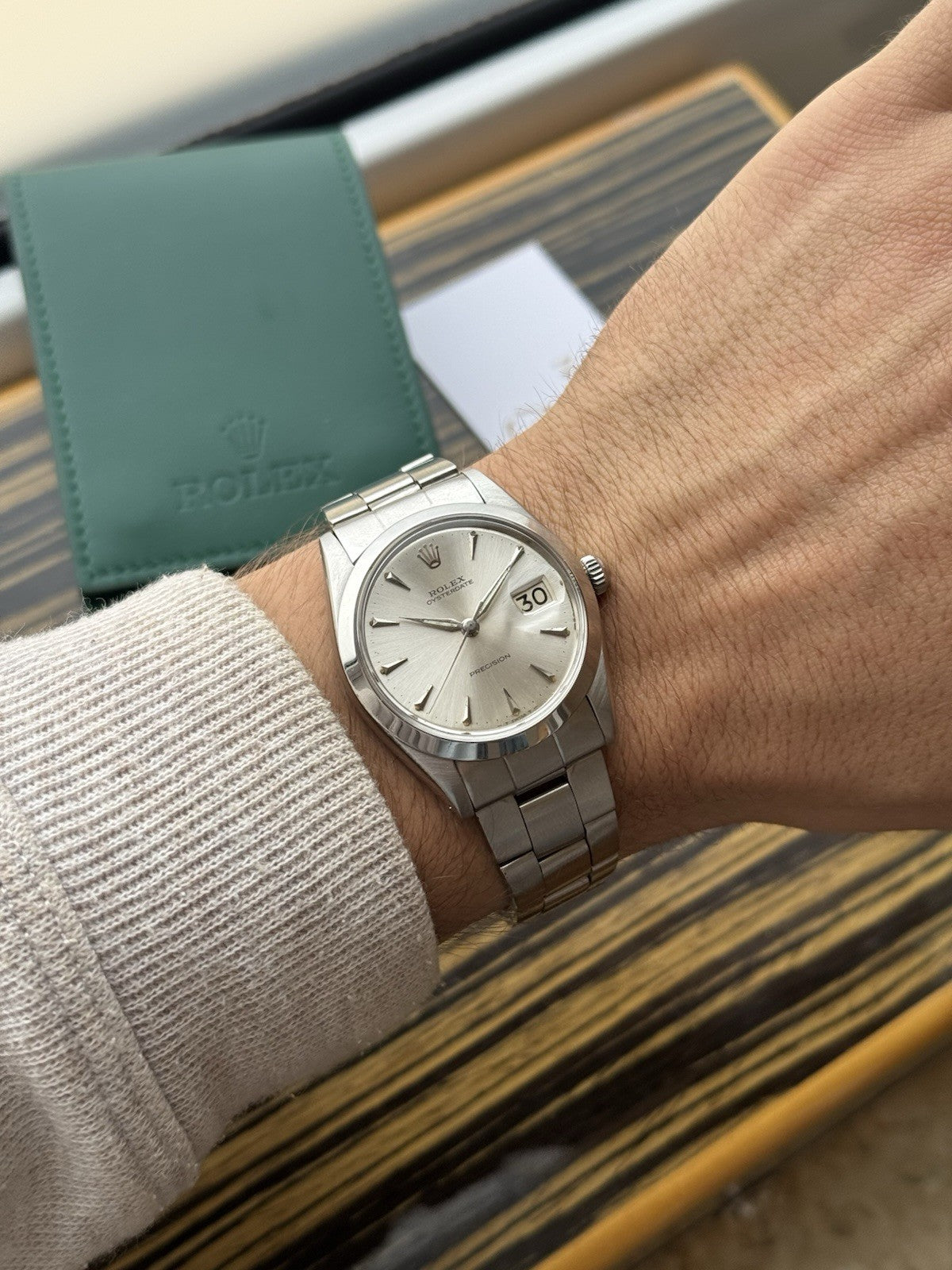 Rolex Oysterdate Precision 34mm Vintage– Ref. 6694