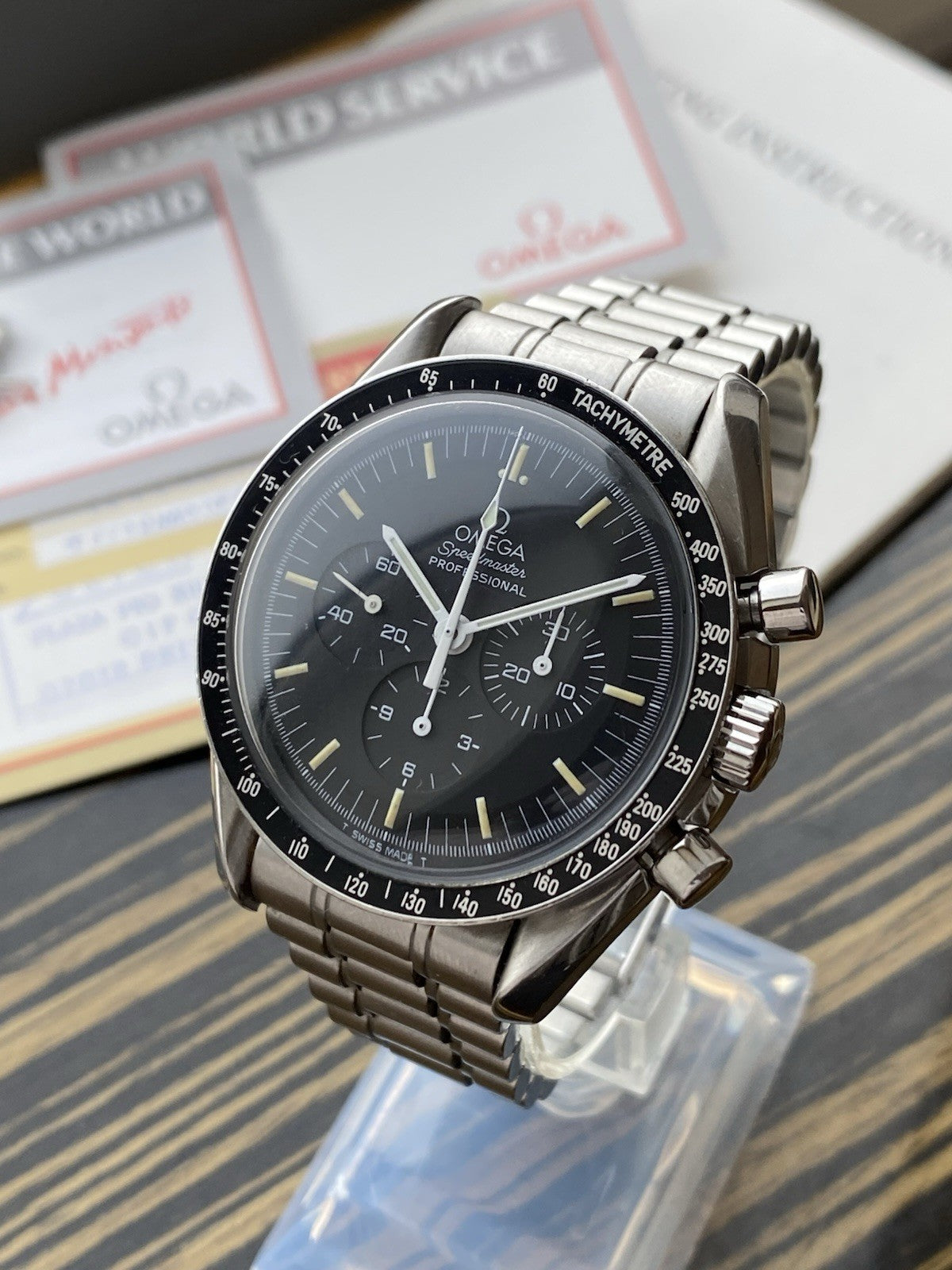 Omega Speedmaster Professional Apollo XI Automatic Chronograph Full Set