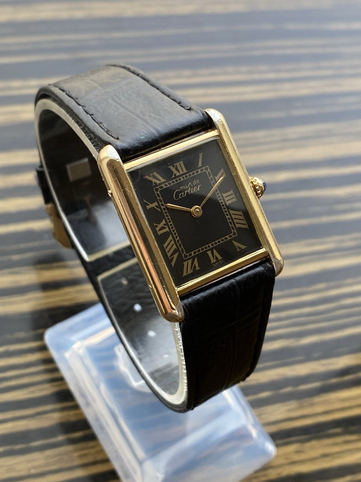Must de Cartier Tank Vermeil Quartz Watch