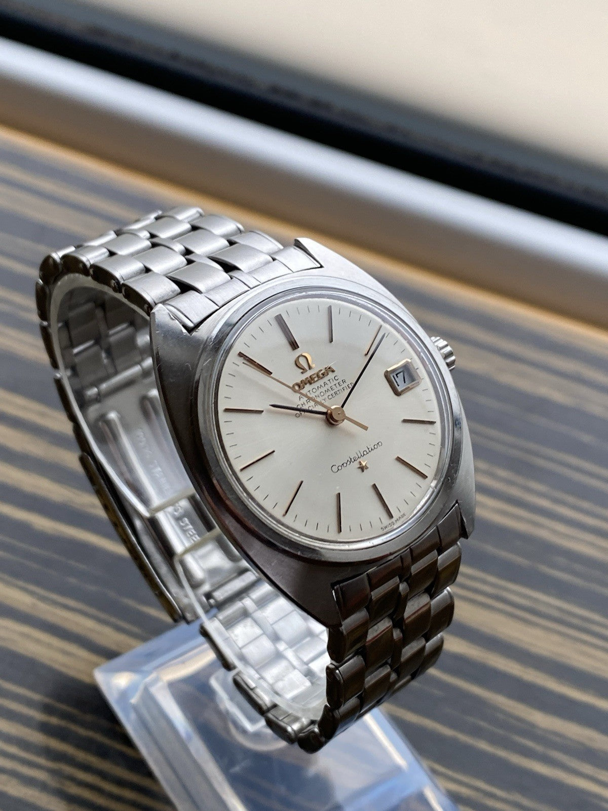 Omega Constellation Date Automatic Vintage Watch For Men