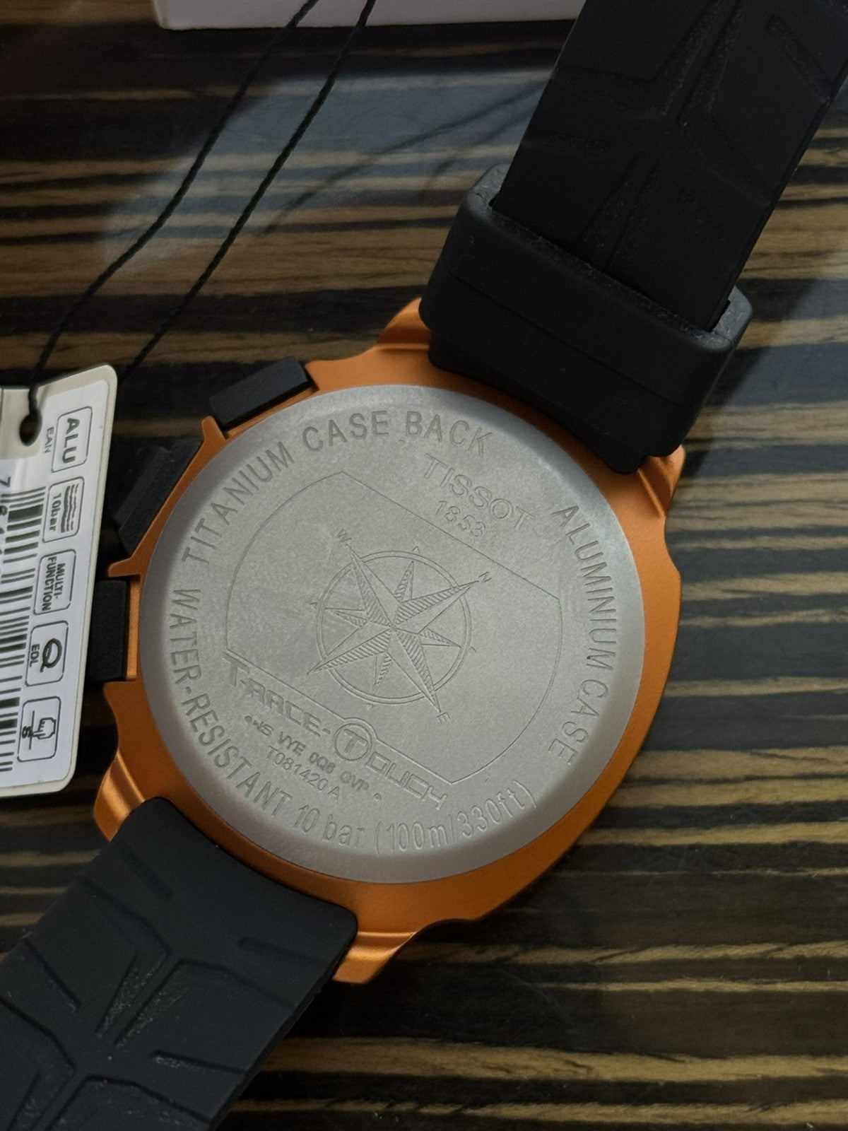 Tissot T-Race Touch Orange Brand New / Full Set 