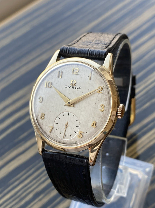 Vintage Omega 9 Carat Gold Watch