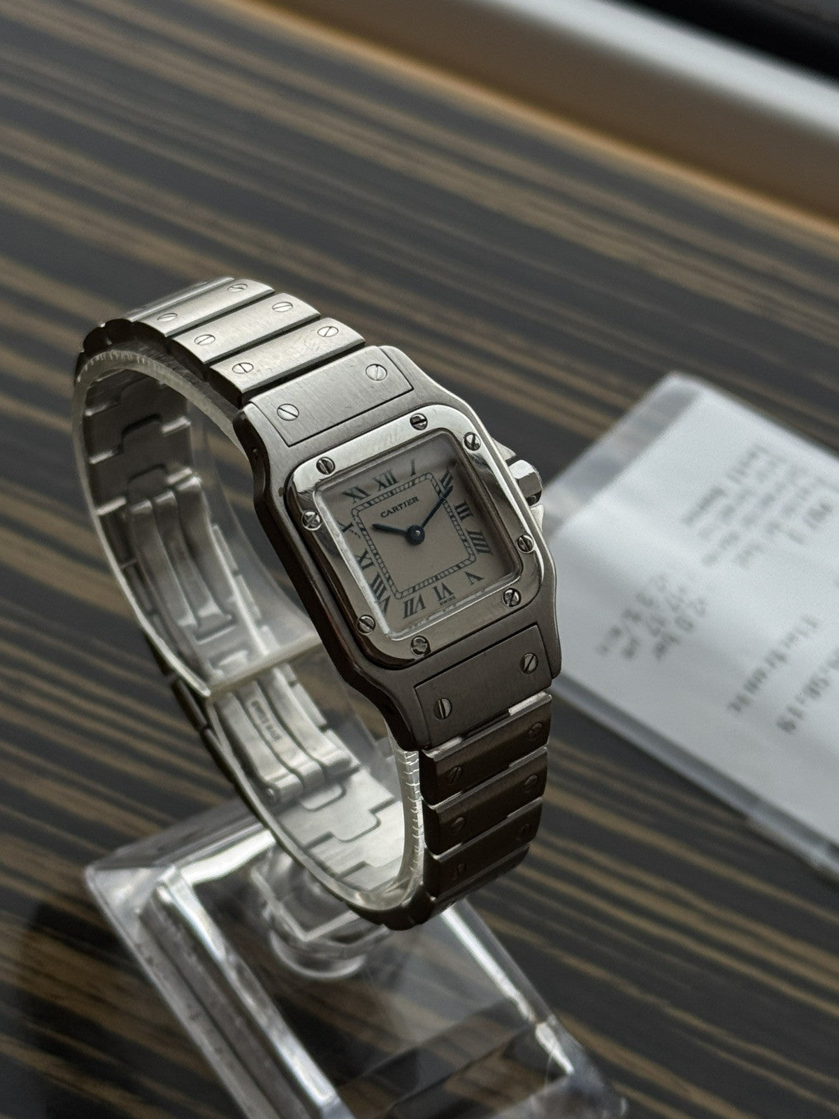 Vintage Cartier Santos Galbée Quartz ladies watch 