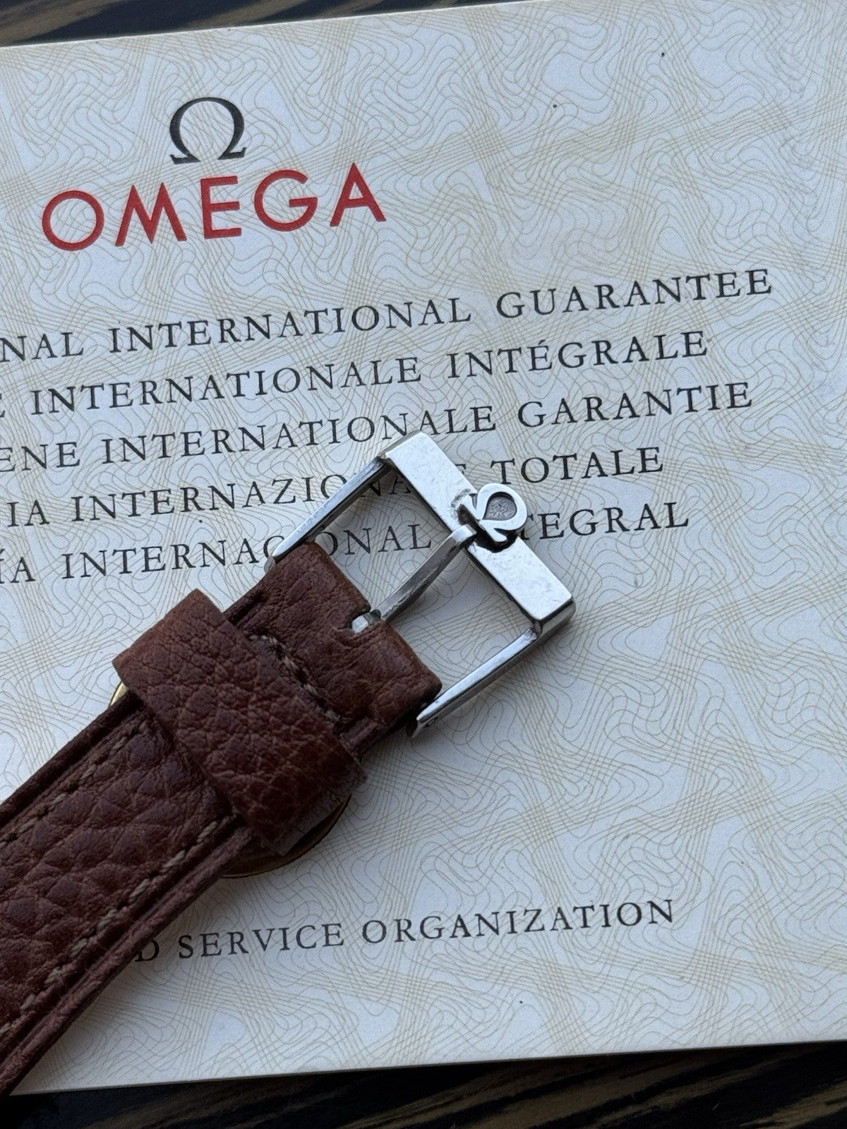 Omega De Ville Automatic Vintage Watch For Men With Box And Papers