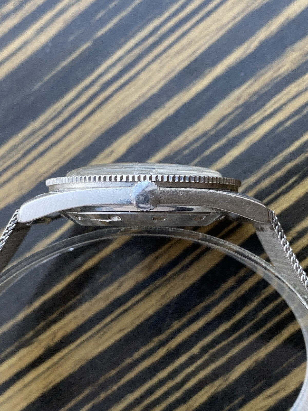 Veglia Swiss Automatic Vintage Diver Watch Pre Favre Leuba 35mm