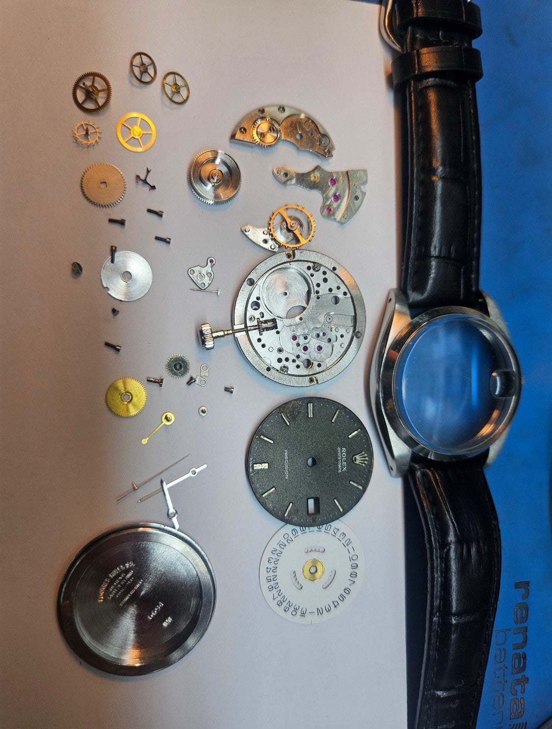 Rolex OysterDate Precision Vintage Watch Ref 6694