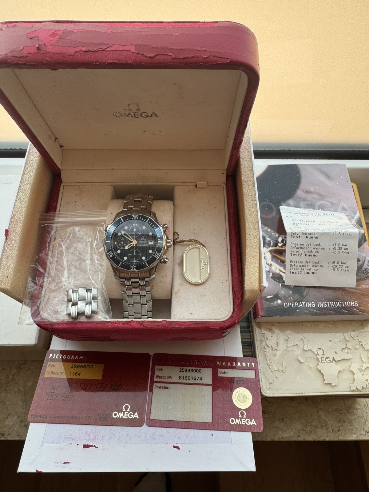 Omega Seamaster  James Bond Automatic Chronograph 41mm