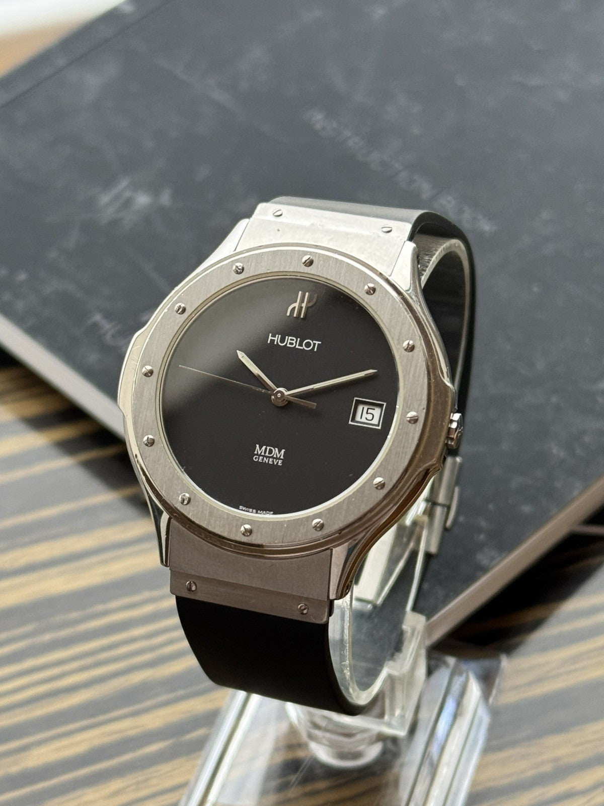 Hublot Classic MDM 39mm Quartz Watch Jumbo