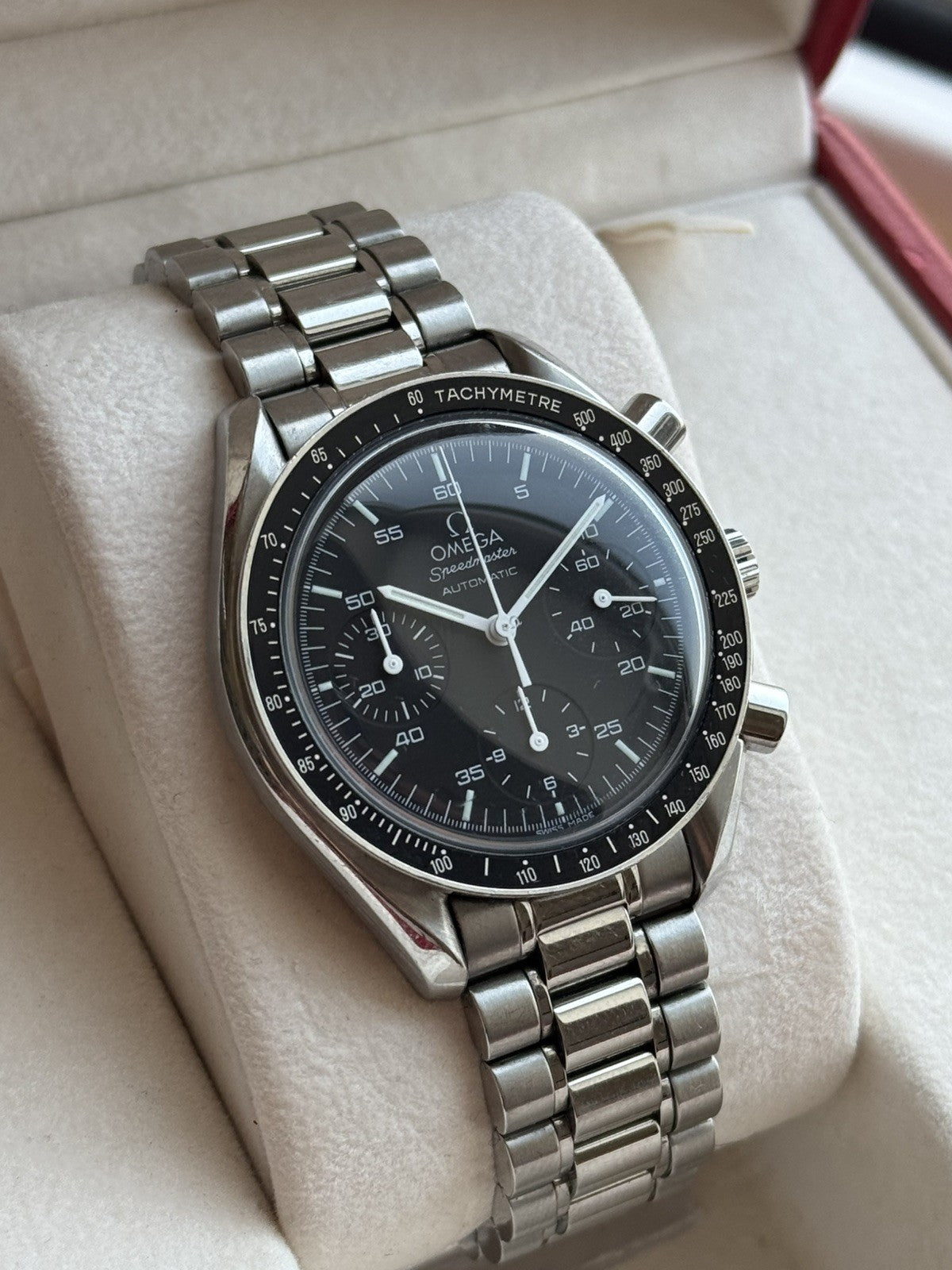 Omega Speedmaster Reduced Automatic Chronograph full set