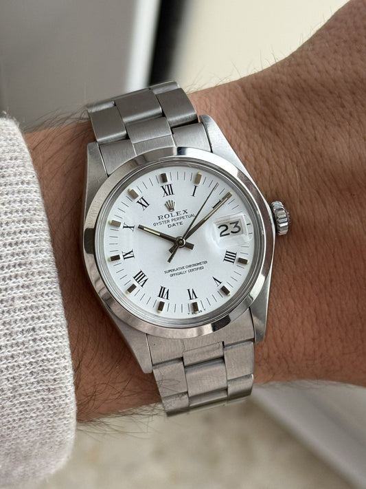 Rolex Date 34mm Automatic Vintage Watch Ref 1500