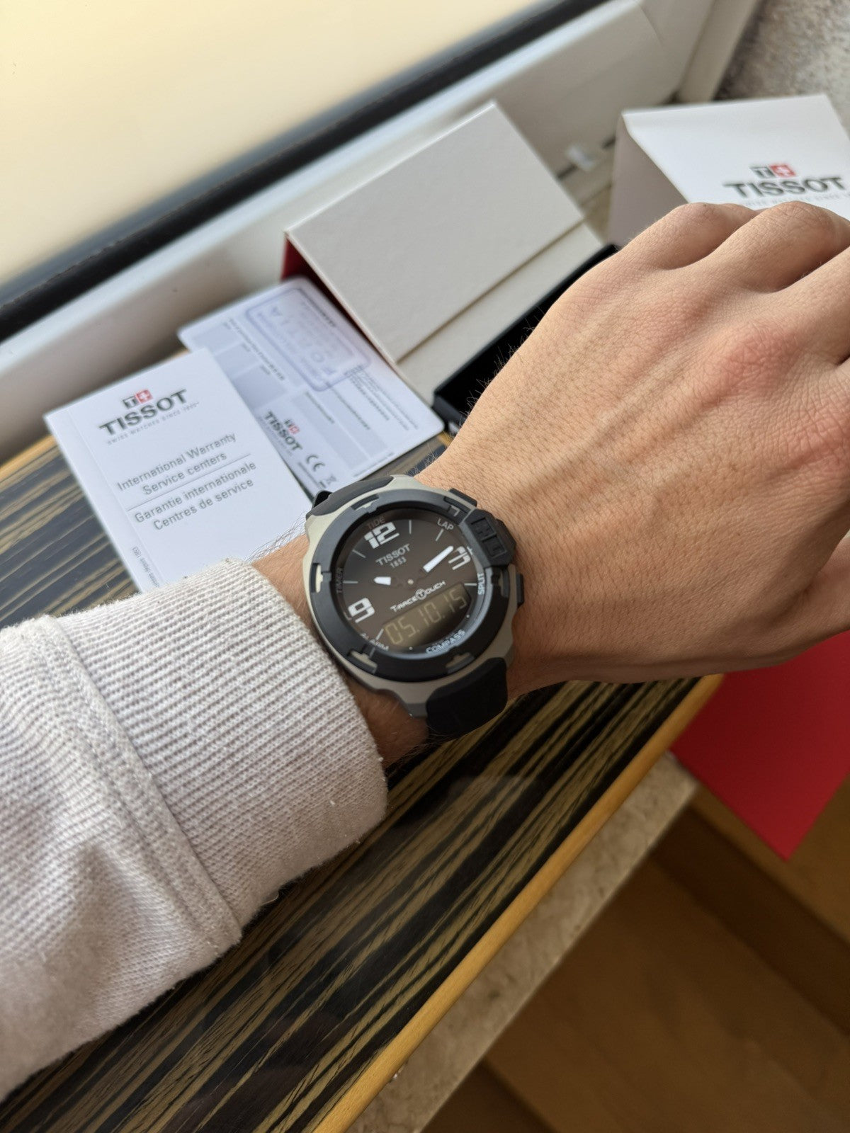 Tissot T-Race Touch Grey Brand New / Full Set 