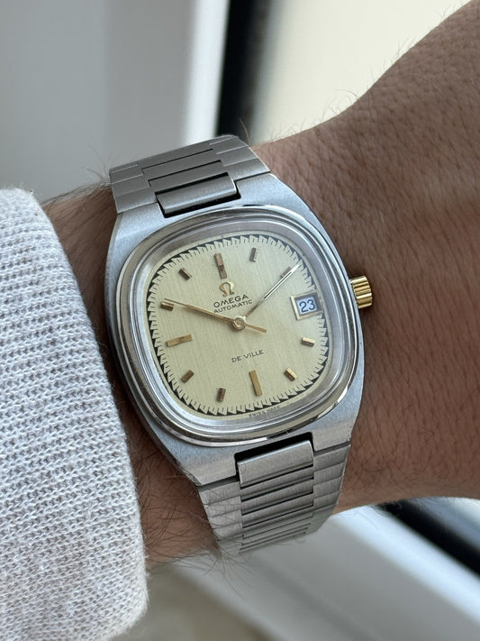 Omega Seamaster De Ville Day Automatic Vintage Watch For Men