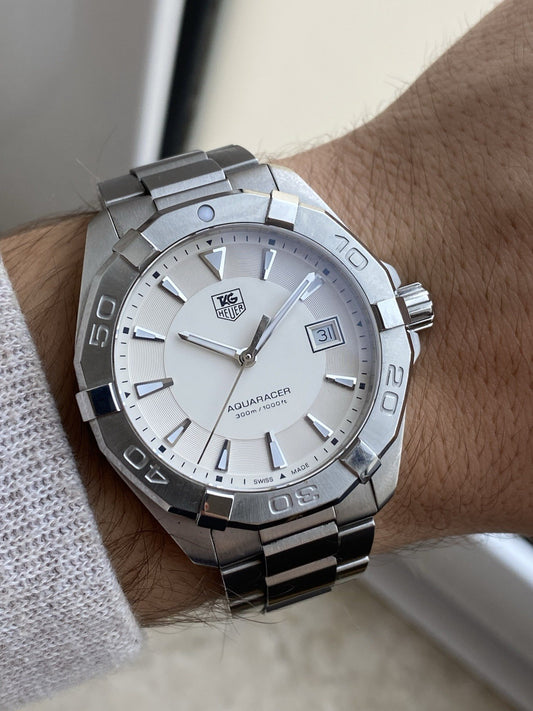 Tag Heuer Aquaracer 41mm Quartz Watch Full Set 2016