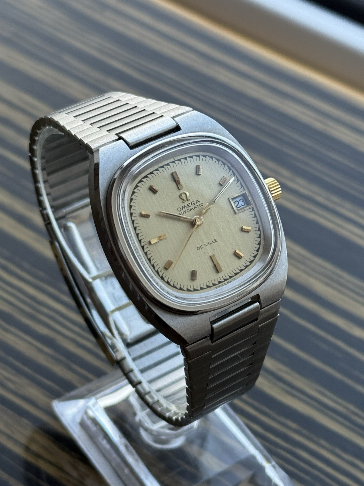 Omega Seamaster De Ville Day Automatic Vintage Watch For Men
