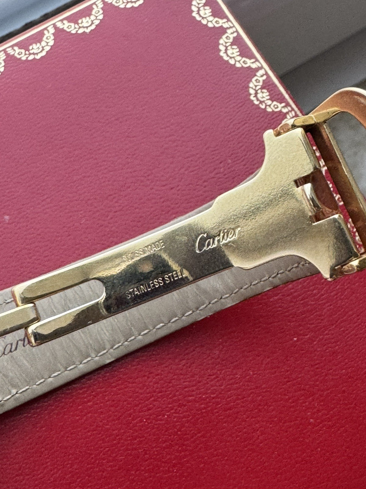 Must de Cartier Tank Quartz Big-Size Watch Ref 2413