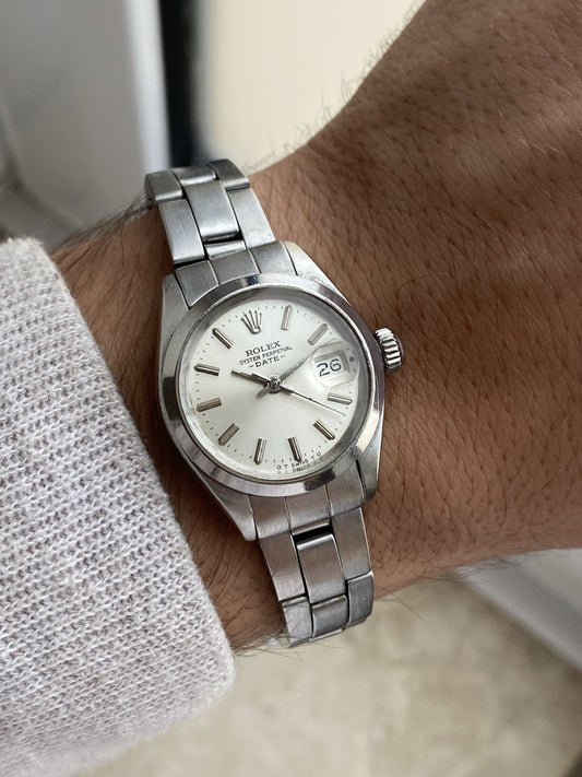 Rolex Oyster Perpetual Date Ladies Automatic 26mm Watch